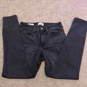 dark grey Target highrise skinny jeans . Size 4